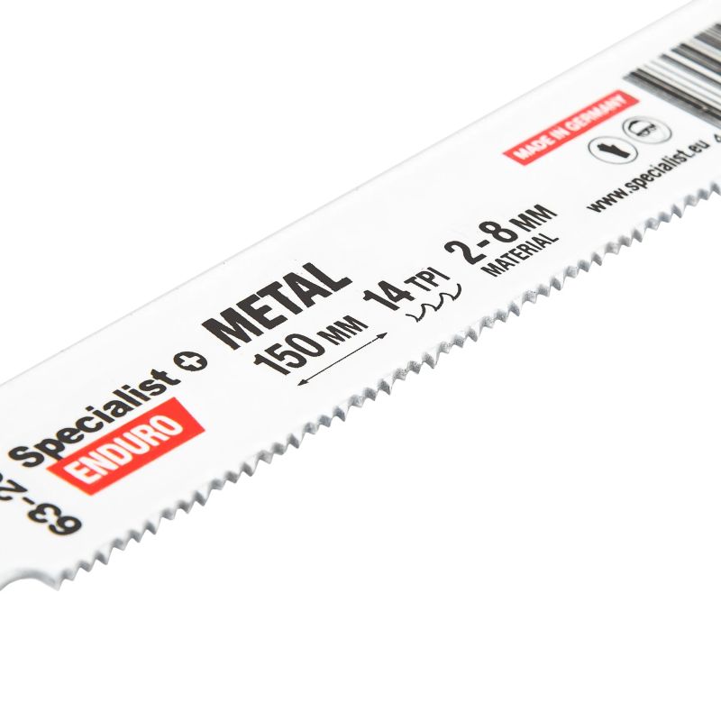 SPECIALIST+ metal reciprocating saw blade BI-METAL, 150 mm, 14 TPI