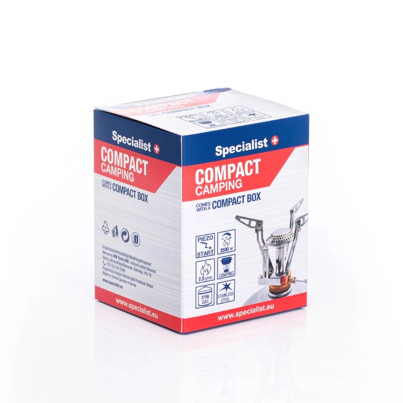 SPECIALIST+ camping gas stove + gas kit