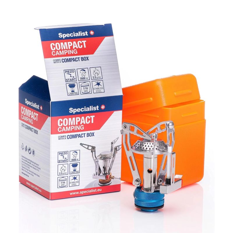 SPECIALIST+ camping gas stove + gas kit