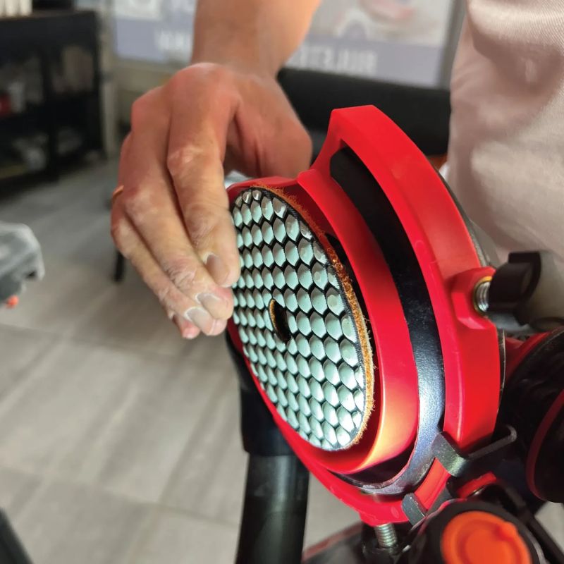 SPECIALIST+ diamond polishing pad, universal, 125 mm, 200P