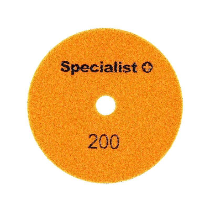 SPECIALIST+ diamond polishing pad, universal, 125 mm, 200P