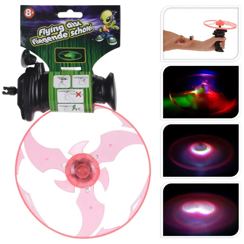 Lidojošais disks, 16 cm x 16 cm, ,krāsa-dizains tiek izvēlēts nejauši,