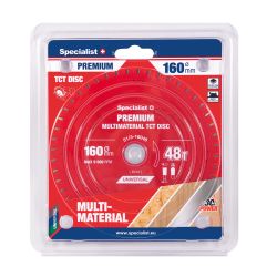 Griešanas disks 160x48Tx20mm, Multimaterial PREMIUM, SPECIALIST+