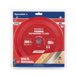 Griešanas disks 305x96Tx30mm, Multimaterial PREMIUM, SPECIALIST+