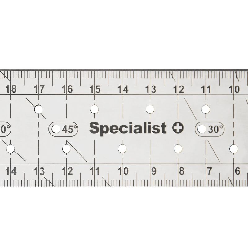 Nerūsējošā tērauda leņķmērs, 300 mm, SPECIALIST+