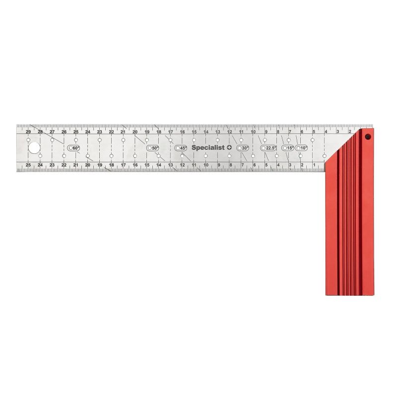 Nerūsējošā tērauda leņķmērs, 300 mm, SPECIALIST+