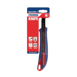 Peilis laužoma geležte 9 mm, SPECIALIST+