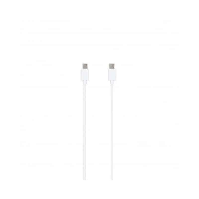 SEEK TOTI Type-C to Type-C, 1m PVC Data Cable 3A, White