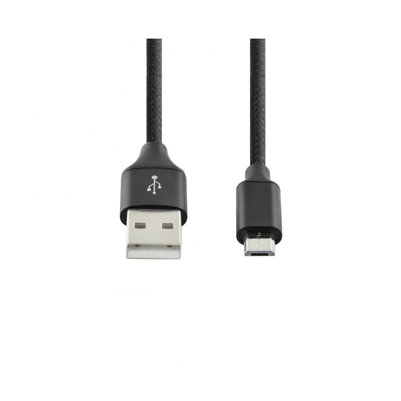 SEEK TOTI USB A to Micro USB, 1m Braided cable 2A, Black