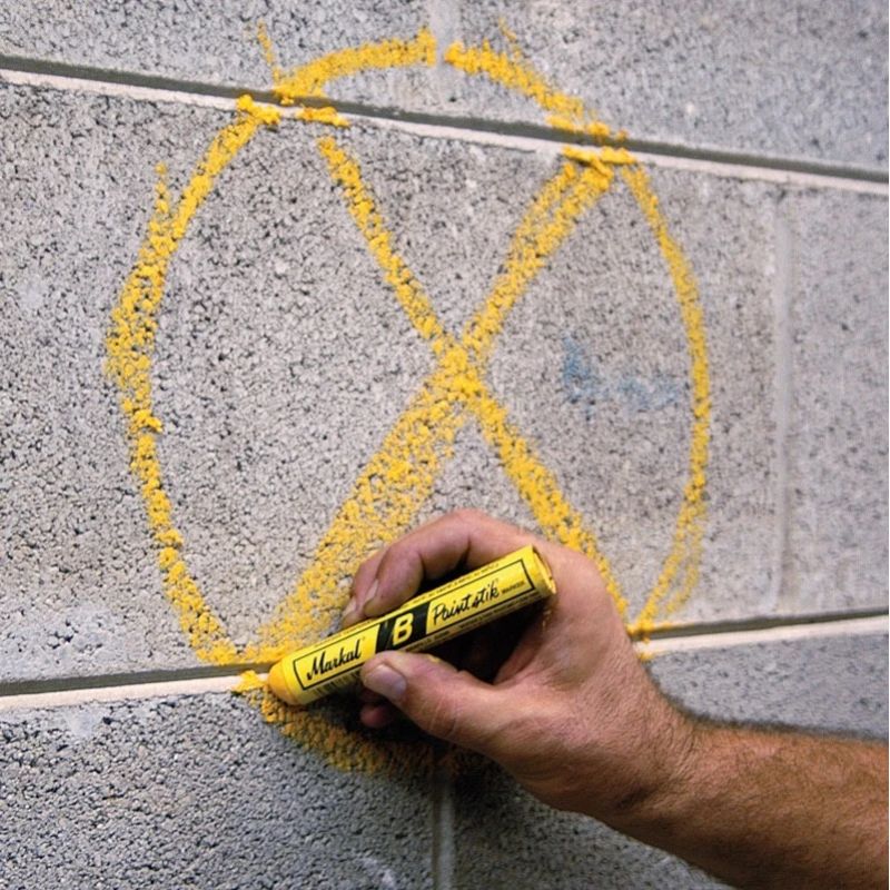 Markal värvipulk ALL SURFACE, punane