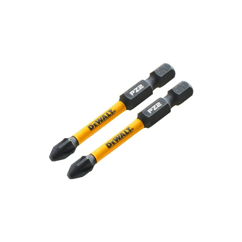 FLEXTORQ Screwdriver Bits PZ2, 57 mm, DeWALT, 2 pcs