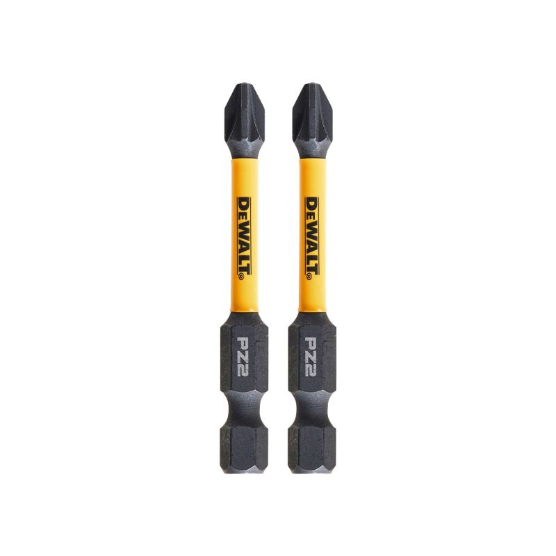 FLEXTORQ Screwdriver Bits PZ2, 57 mm, DeWALT, 2 pcs
