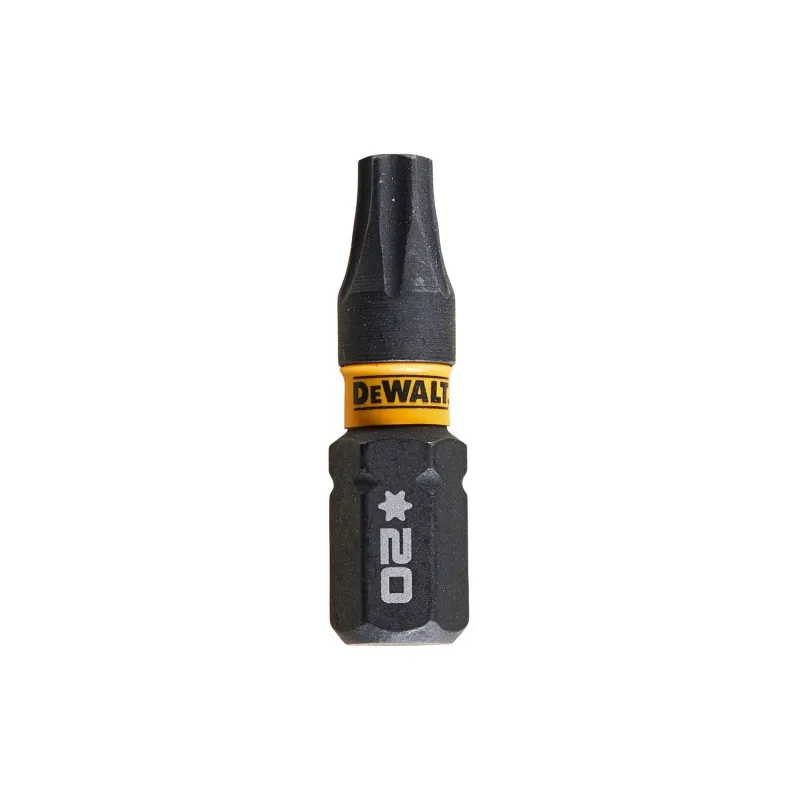 FLEXTORQ skrūvgriežu uzgaļi T20 25 mm, DeWALT, 5 gab.