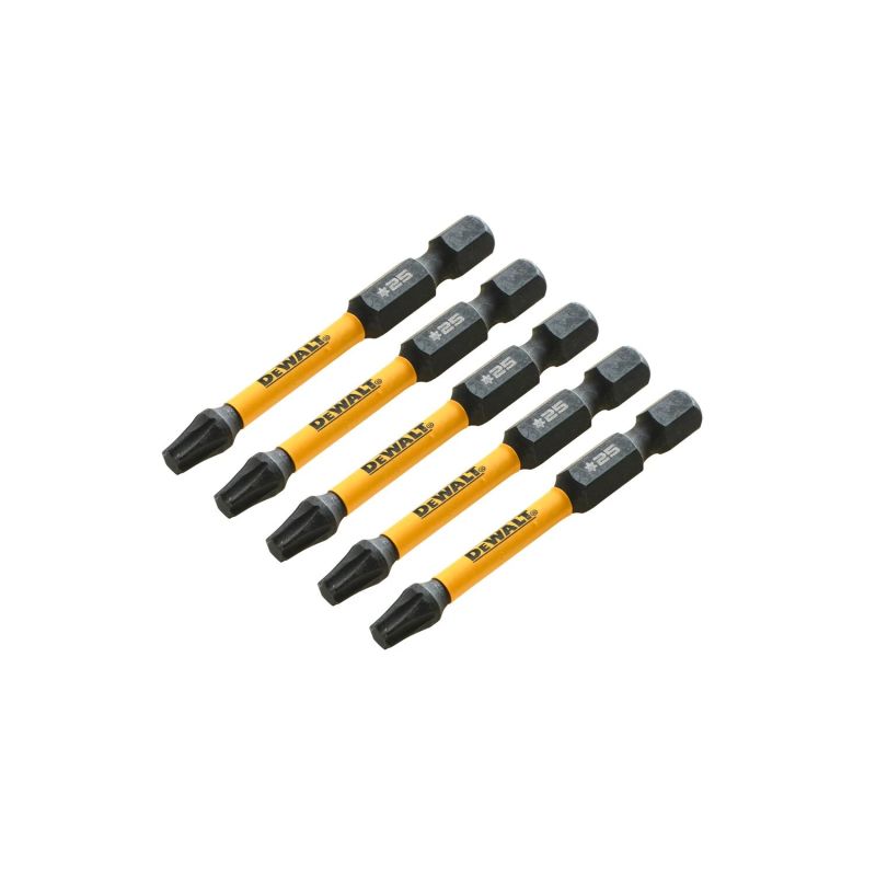 FLEXTORQ Screwdriver Bits T25 57 mm, DeWALT, 5 pcs