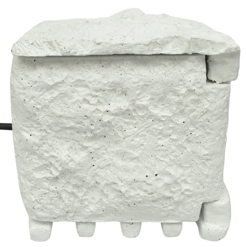 vidaXL dārza strāvas sadalītājs, 4 kontakti, ūdensdrošs, polirezīns