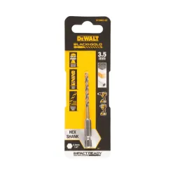 Grąžtas metalui HEX 1-4, 3,5 mm, DeWALT