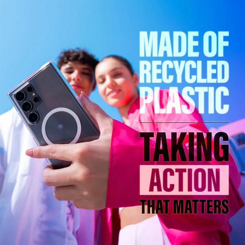 CARE by PanzerGlass Flagship Case Urban Combat w. Clear Frame Samsung Galaxy S25, Transparent