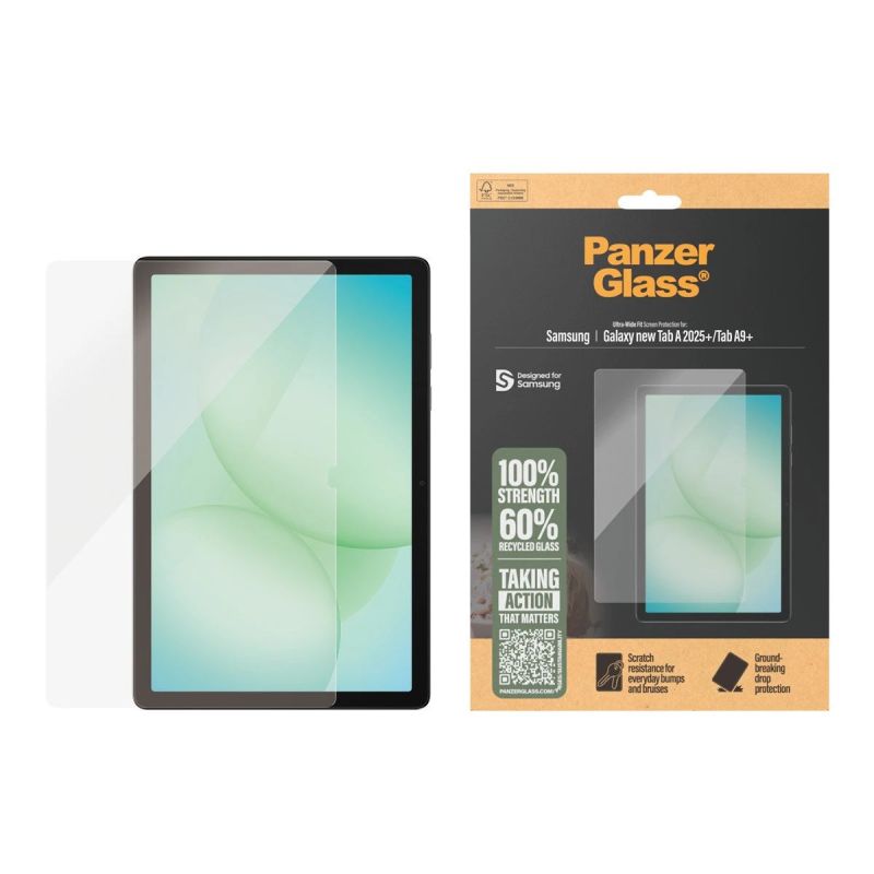 PanzerGlass screen protector for Galaxy Tab A9+-A11+