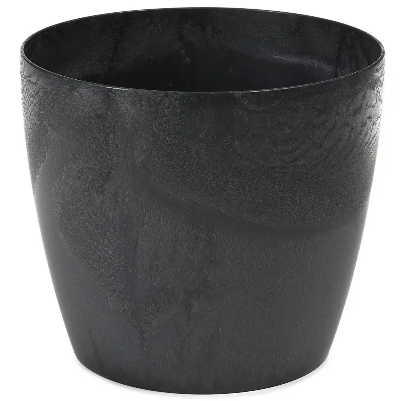 Puķu pods Magnolija 120x104mm, betona tumši pelēks