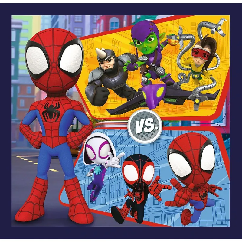 TREFL SPIDEY 3 dėlionių rinkinys