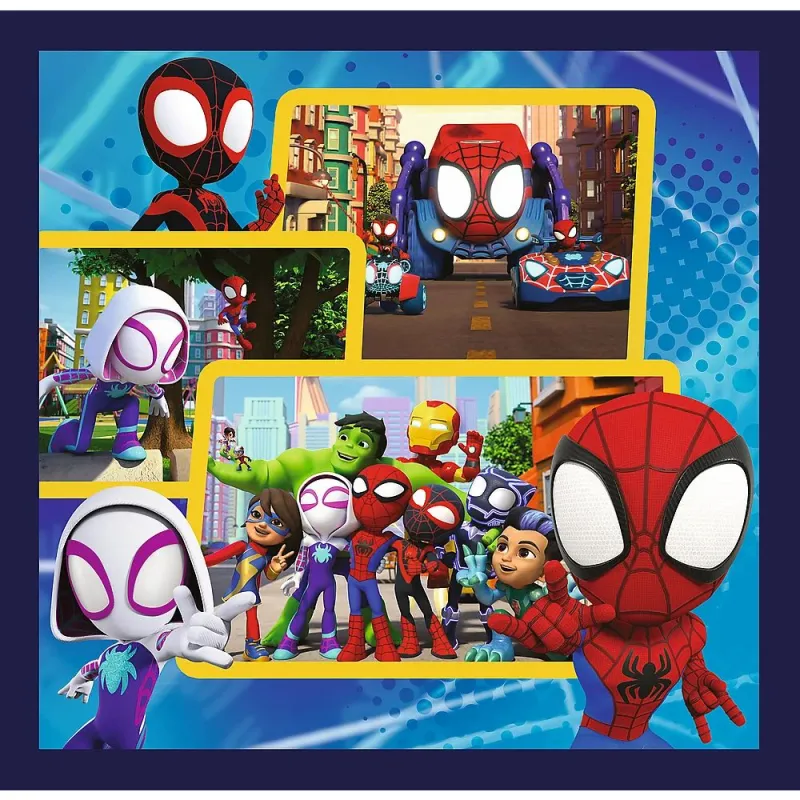 TREFL SPIDEY 3 dėlionių rinkinys