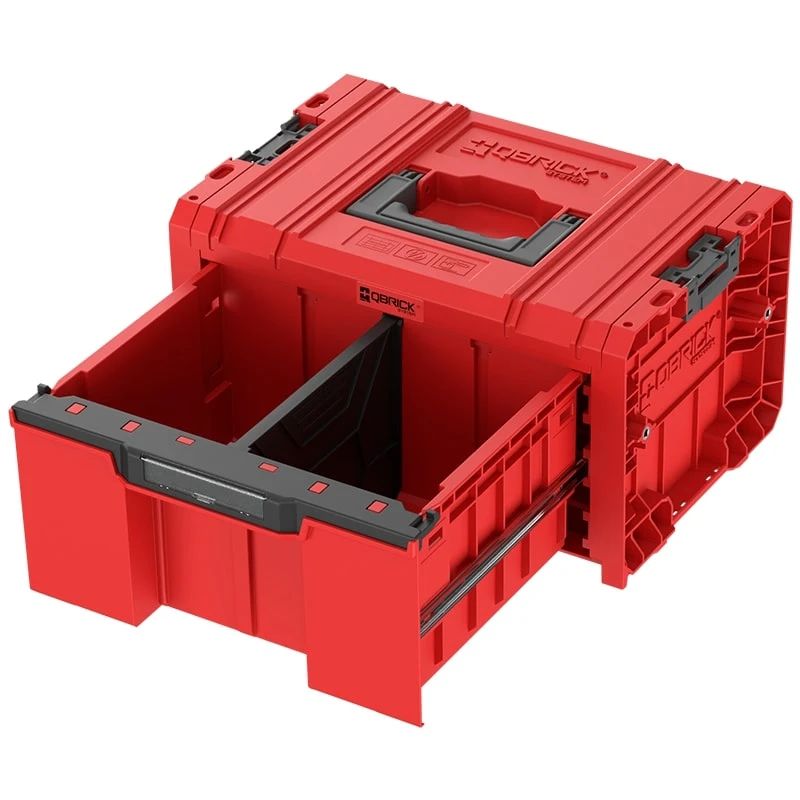 QBRICK SYSTEM PRO Drawer 1 Toolbox 2.0 Expert RED UHD Custom