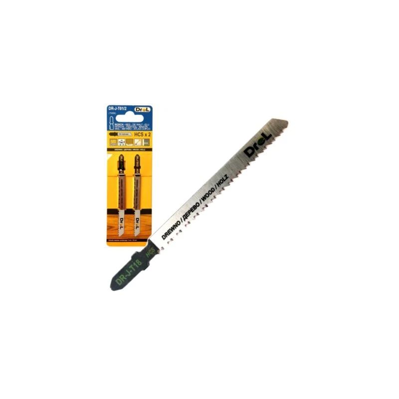 Figūrzāģis Drel T101BR kokam 2 gab.