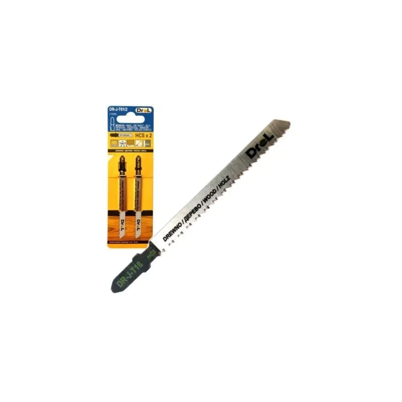 Figūrzāģis Drel T101BR kokam 2 gab.