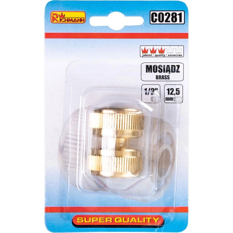 Misiņa 1-2'' šļūteņu savienojums