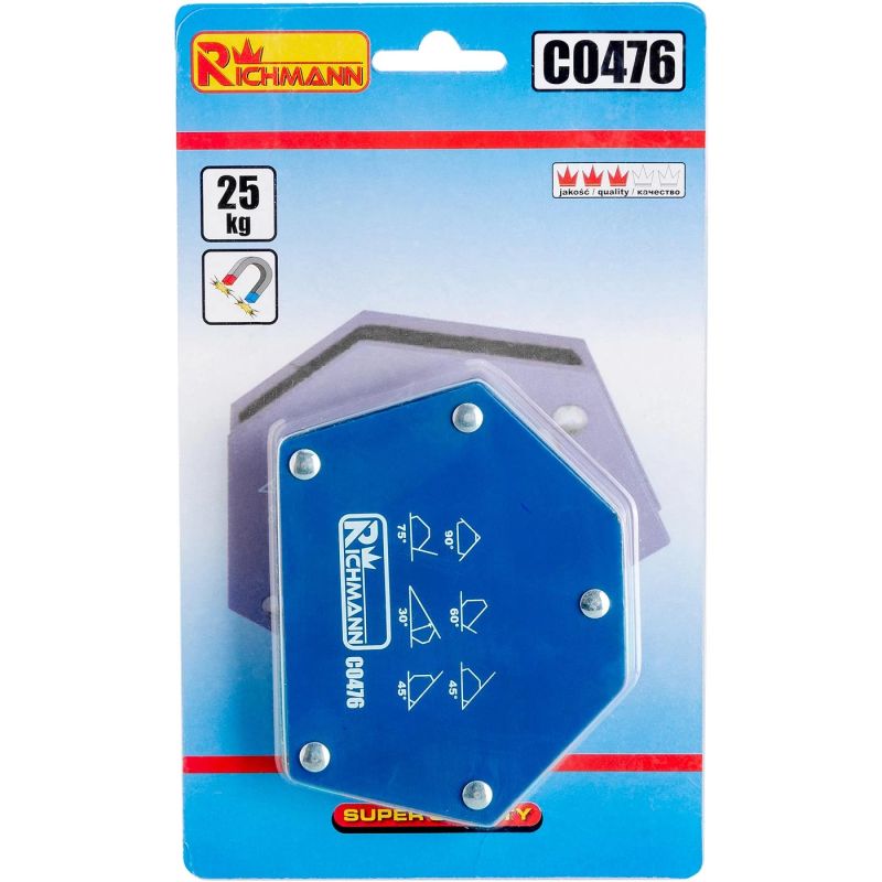 Magnēts metināšanai 6 leņķi 12,5kg