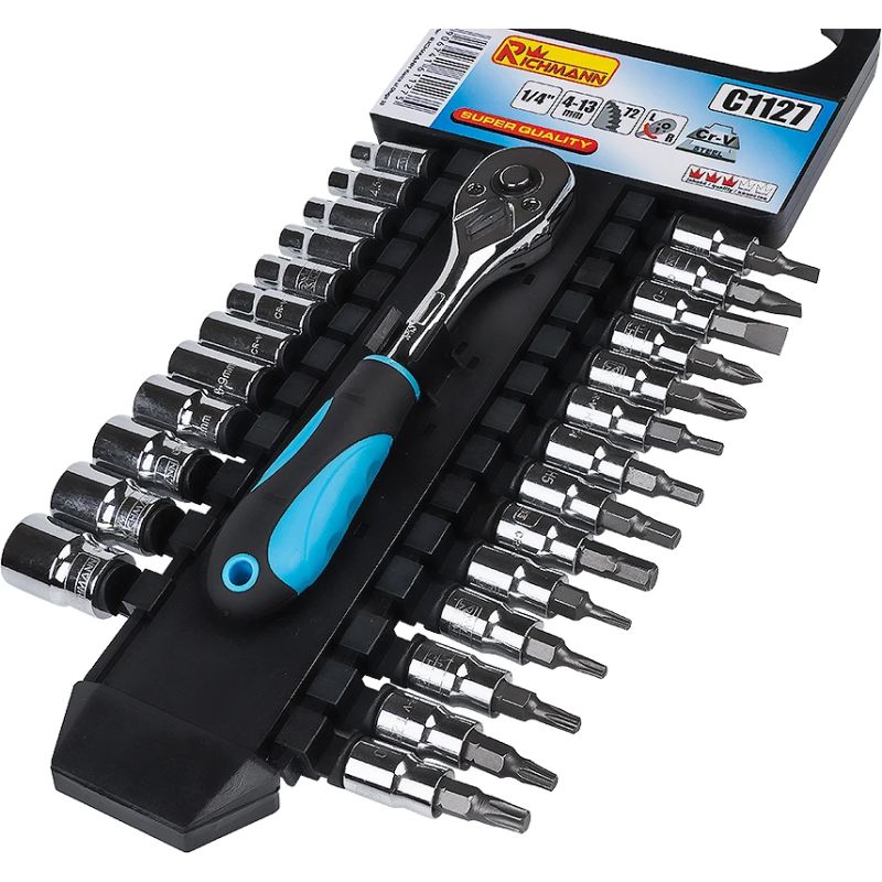 Uzmavu komplekts ar sprūdratu 1-4, Richmann, 27 gab.