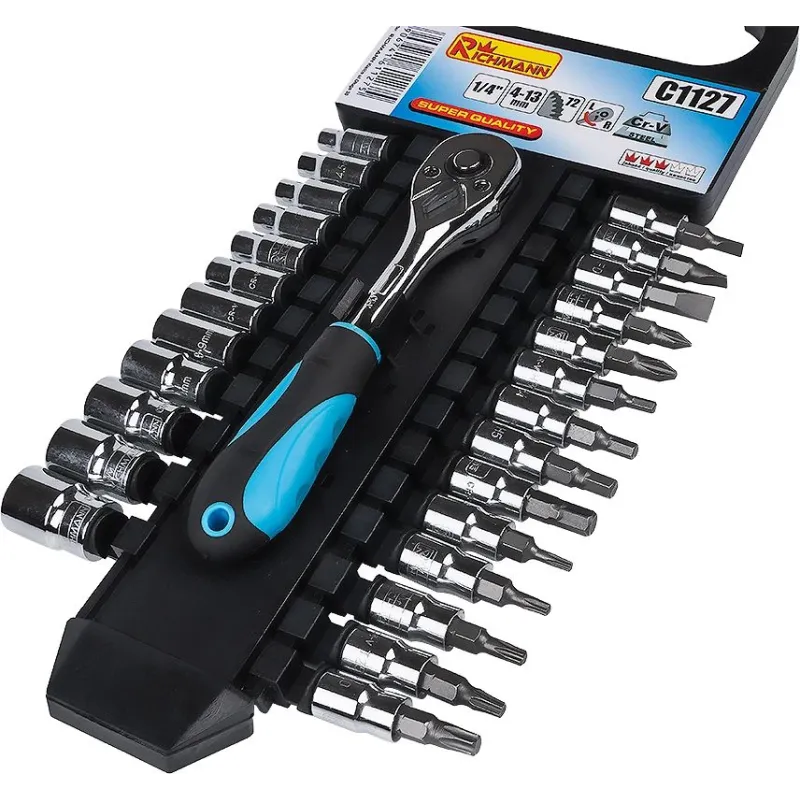 Uzmavu komplekts ar sprūdratu 1-4, Richmann, 27 gab.