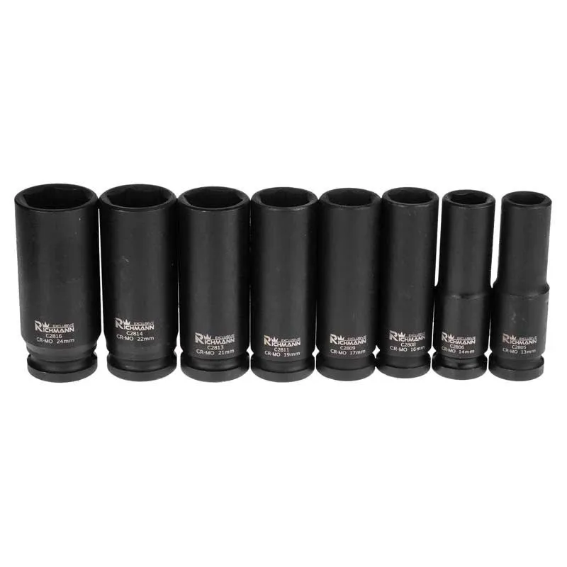 Set of impact sockets C4026, 8 pcs.