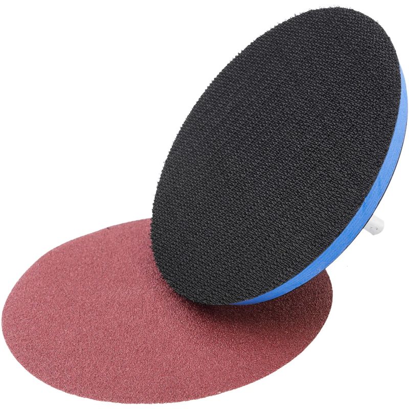 Abrasive disk with velcro, 125 mm,with 8 mm adapter
