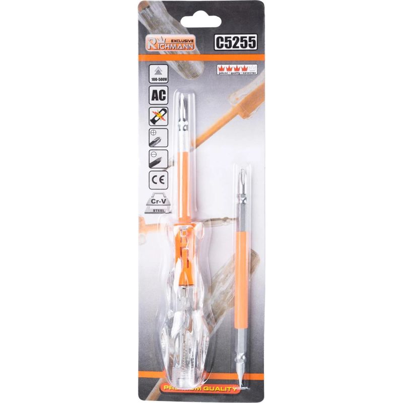 Skrūvgriezis-testeris +--, 100-500 W