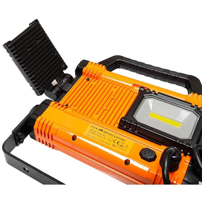 Ehituslamp 30W + 20W, COB-LED, 4500 lm