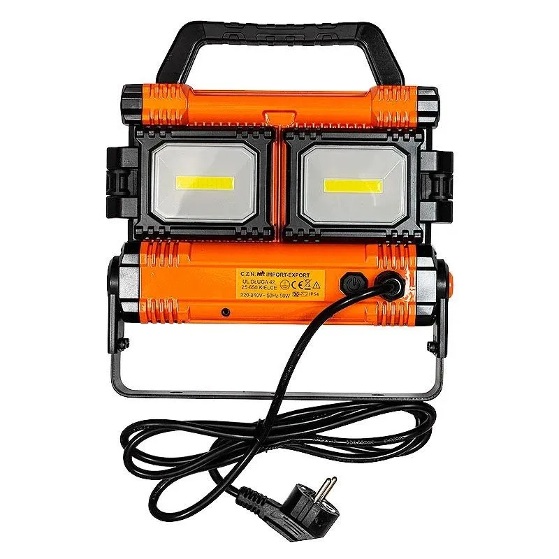 Būvniecības lukturis LED 30W, 2x10W IP54