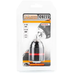 Richmann kiirkinnitusega padrun, metall, 2-13 mm, 1-2