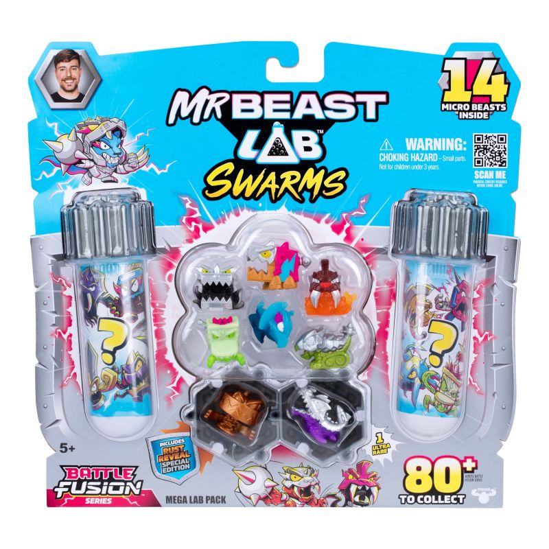 MRBEAST LAB Figūriņas mēģenē Swarms, 14 gab.