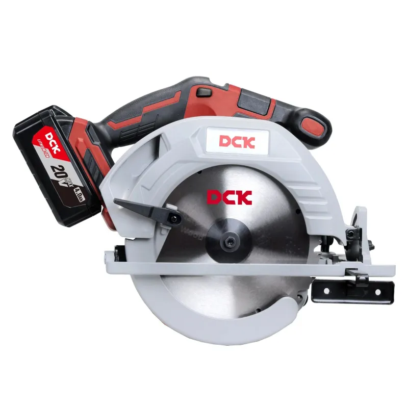 Akumuliatorinis bešepetėlinis diskinis pjūklas 185 mm, 20V, KDMY02-185Z, DCK ,be baterijos ir įkroviklio,