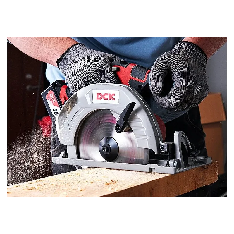 Akumuliatorinis bešepetėlinis diskinis pjūklas 185 mm, 20V, KDMY02-185Z, DCK ,be baterijos ir įkroviklio,