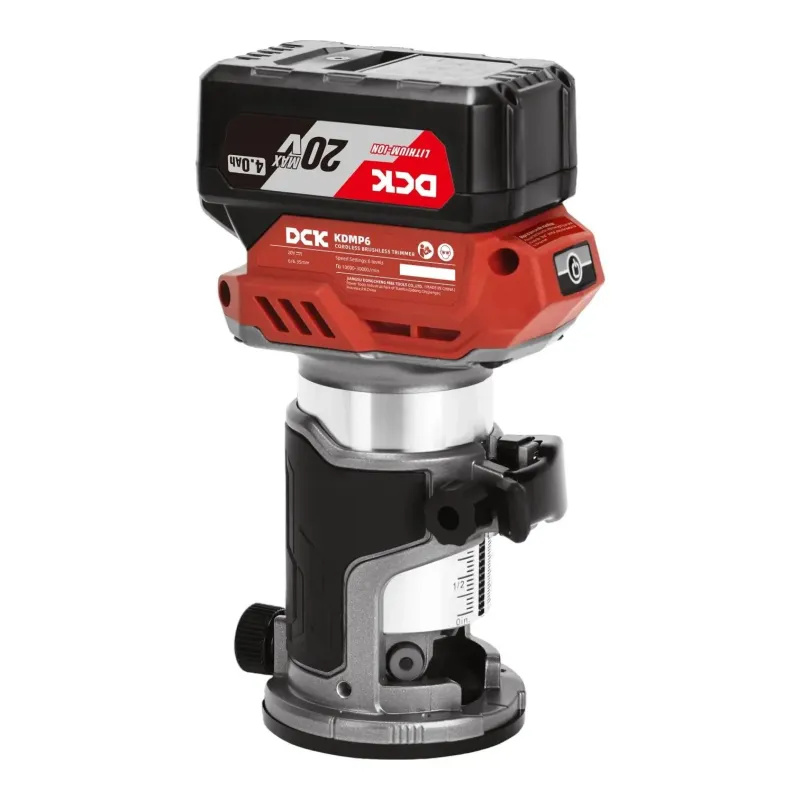 Akumuliatorinė bešepetėlinė freza 20V MAX, KDMP6Z, DCK , be baterijos ir įkroviklio,