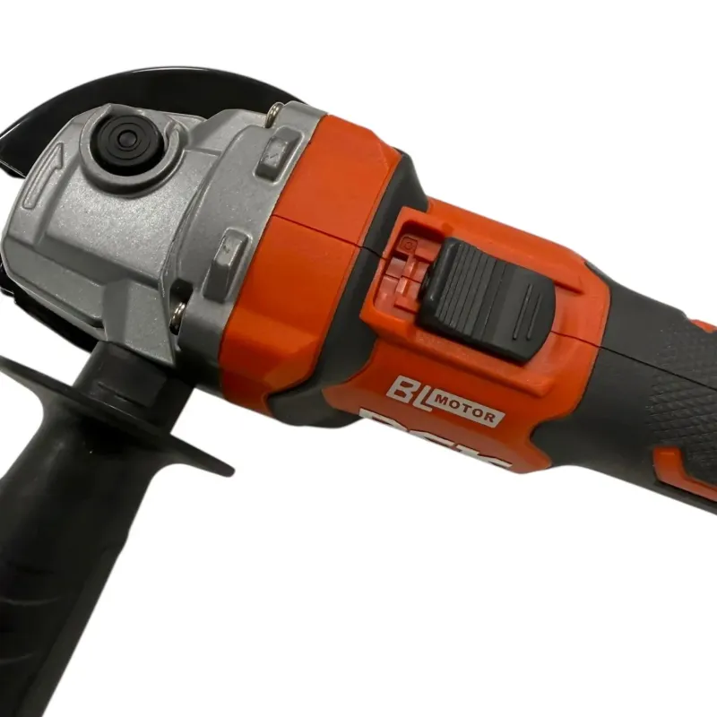 Akumulatora bezoglīšu leņķa slīpmašīna 125 mm, 20V, KDSM08-125FK, DCK ,2 × 5,0Ah akumulatori, lādētājs,
