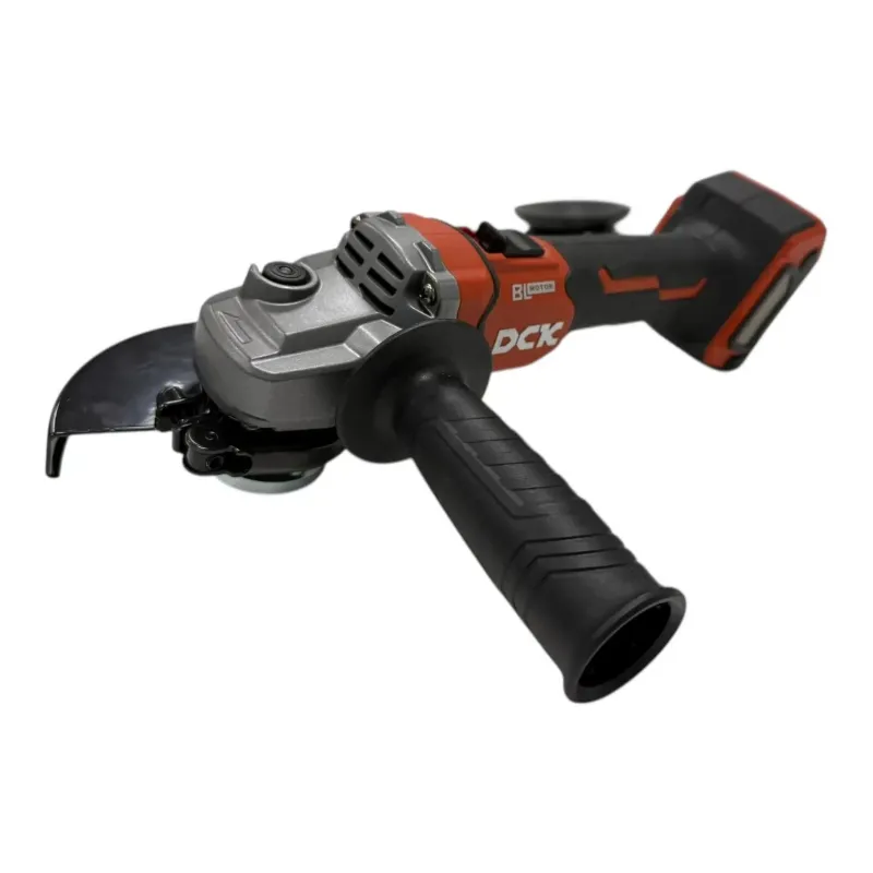Akumulatora bezoglīšu leņķa slīpmašīna 125 mm, 20V, KDSM08-125FK, DCK ,2 × 5,0Ah akumulatori, lādētājs,
