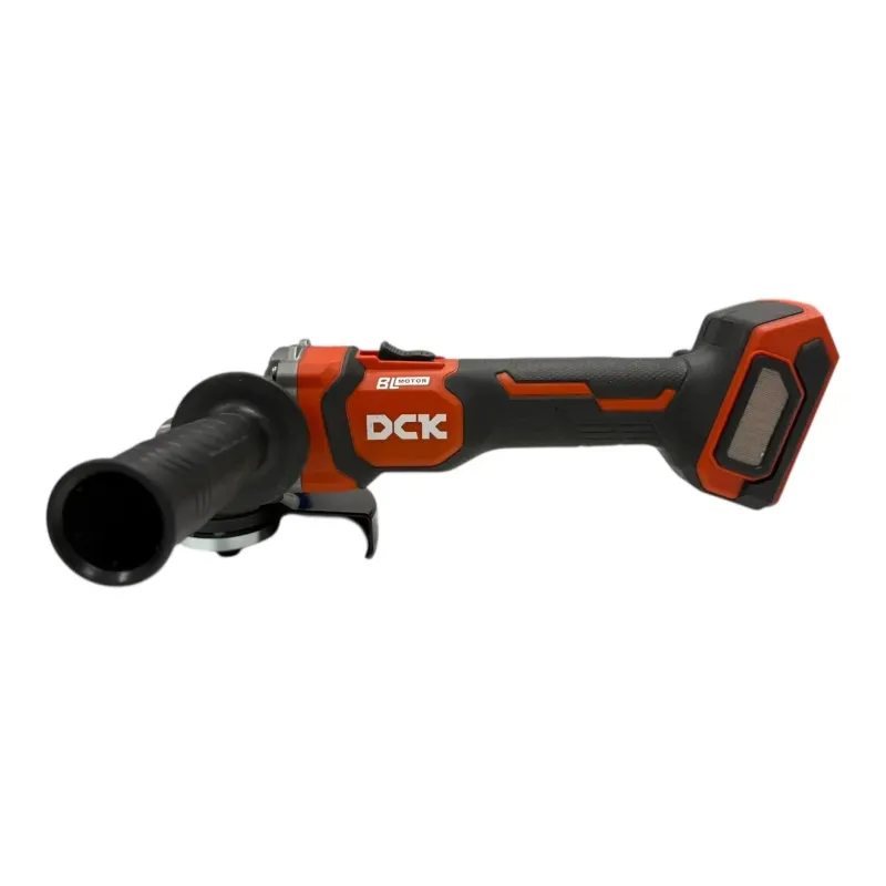 Akumulatora bezoglīšu leņķa slīpmašīna 125 mm, 20V, KDSM08-125FK, DCK ,2 × 5,0Ah akumulatori, lādētājs,