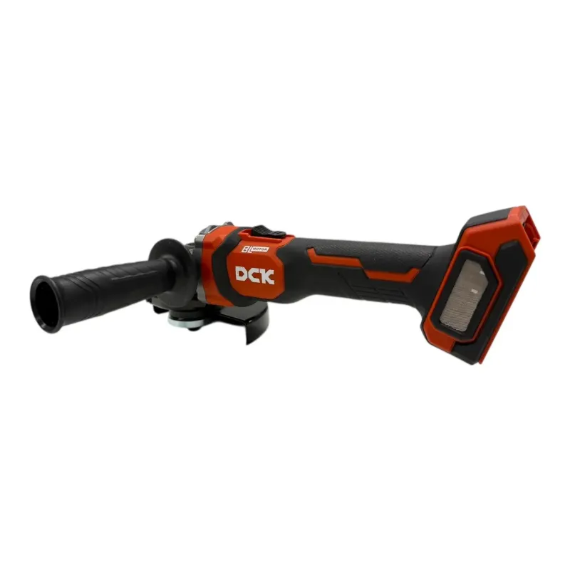 Akumulatora bezoglīšu leņķa slīpmašīna 125 mm, 20V, KDSM08-125FK, DCK ,2 × 5,0Ah akumulatori, lādētājs,