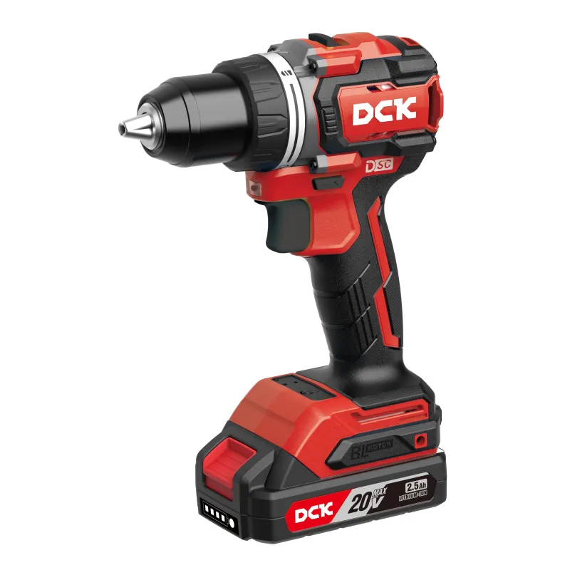 Akumuliatorinis bešepetėlinis gręžtuvas-suktuvas 20V MAX, KDJZ2090iFK, DCK ,2x5,0Ah akumuliatorius, įkroviklis,