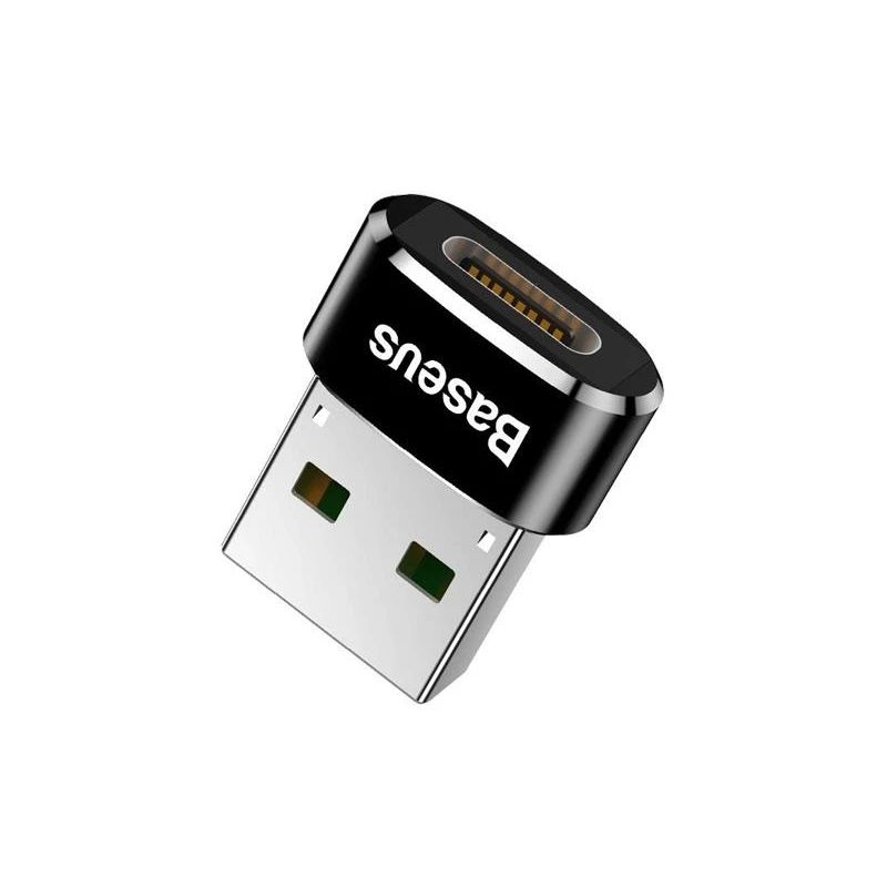 Baseus adapter from USB Type-C to USB Black