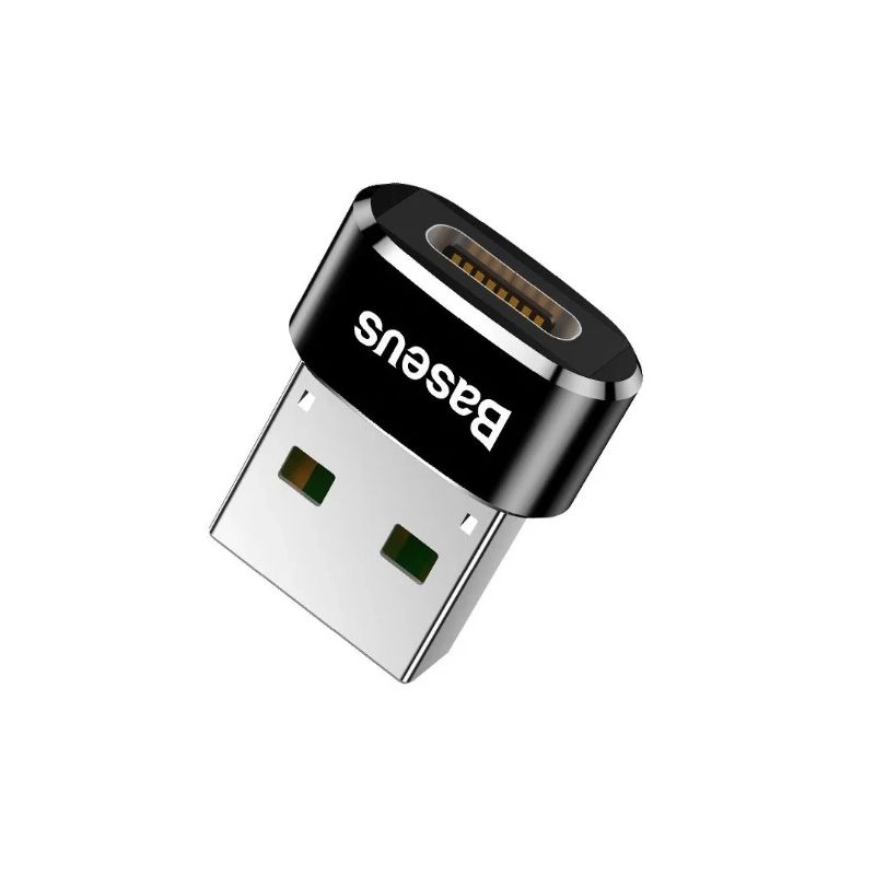 Baseus adapter from USB Type-C to USB Black