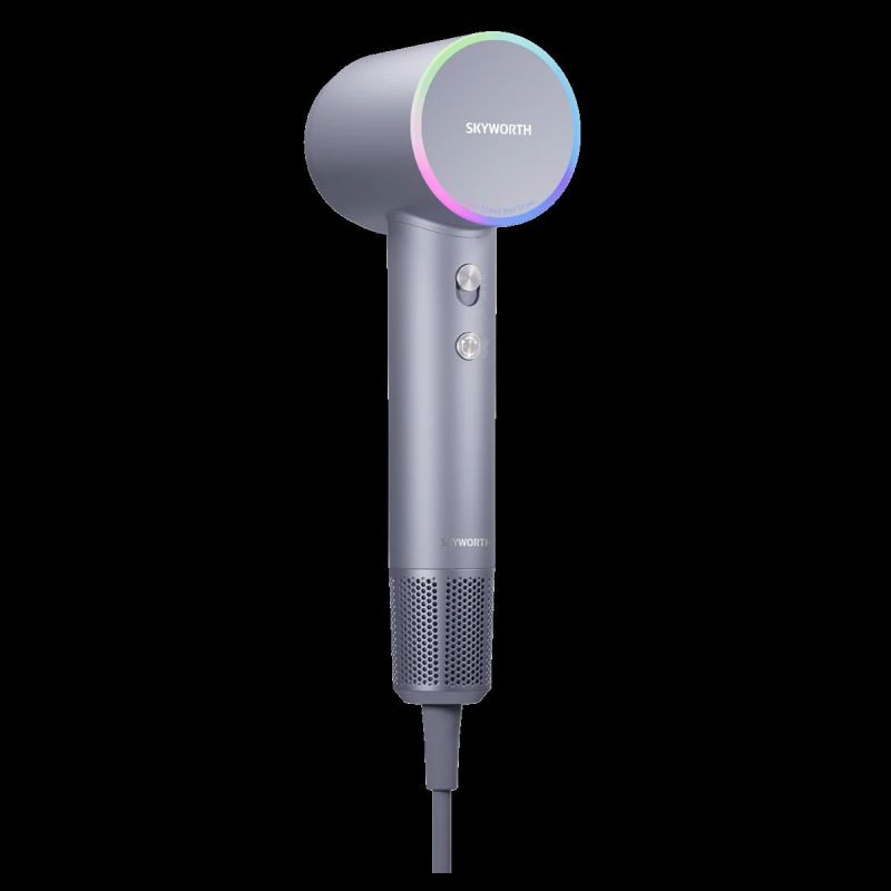 MH18 Skyworth Ultrasonic Hair Dryer, Silver Silver